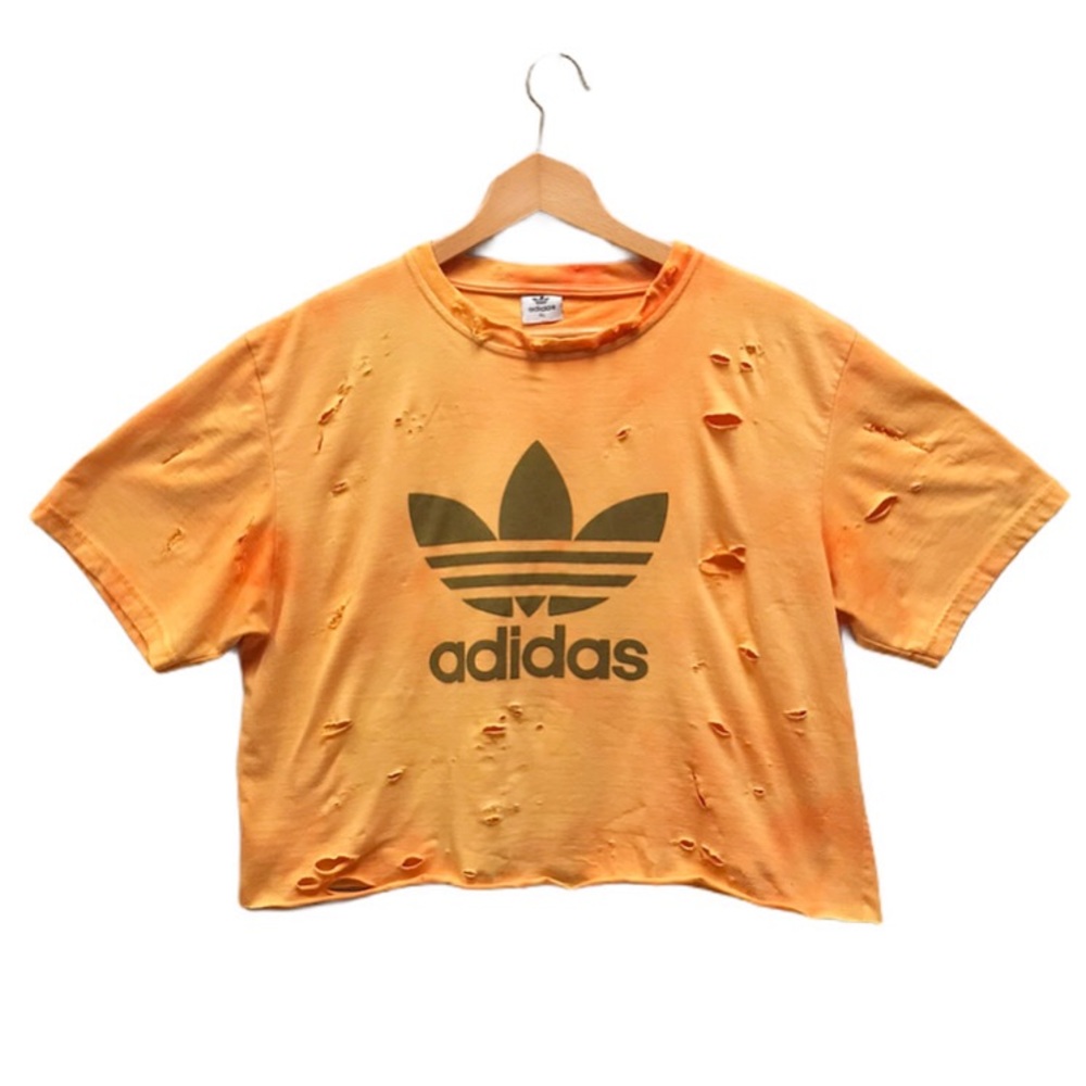 Adidas crop trop tee